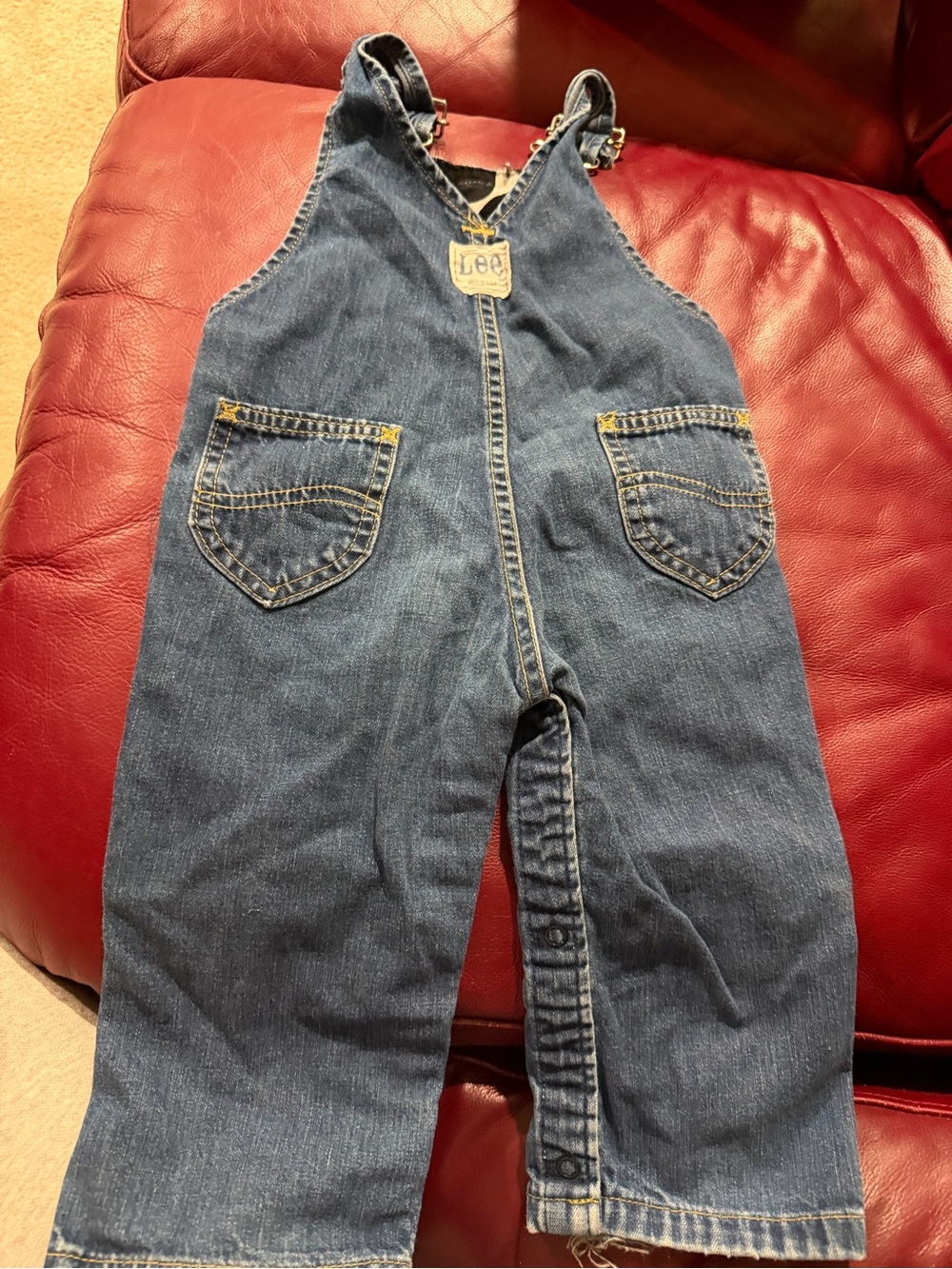 First Birthday Overalls - Picture 2 of 2